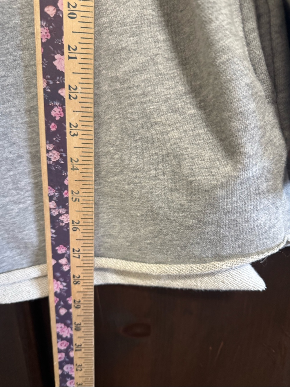Gimmicks by BKE Velvet Pullover Hoodie Sequin lined Hood size Medium Lagenlook - Picture 9 of 11
